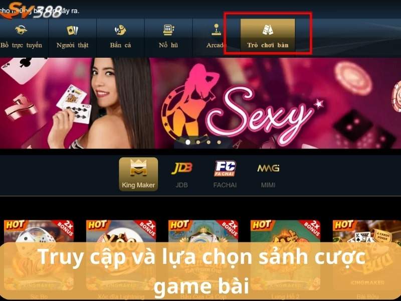 Truy cập vào sản phẩm "Trò Chơi Bàn"