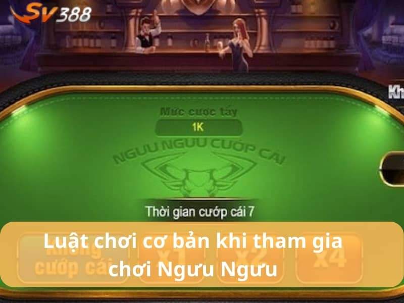 Luật chơi bài Ngưu Ngưu trong game bài SV388