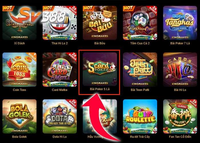 Các bước tham gia Poker SV388
