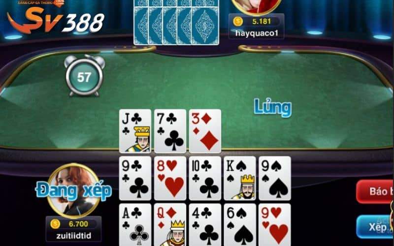 Luật chơi bài mậu binh online tại SV388